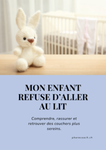 mon enfant refuse d'aller au lit